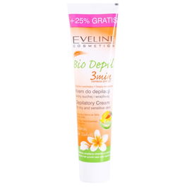 Eveline Cosmetics Bio Depil Crème dépilatoire à la mangue pour peaux sensibles 125 ml